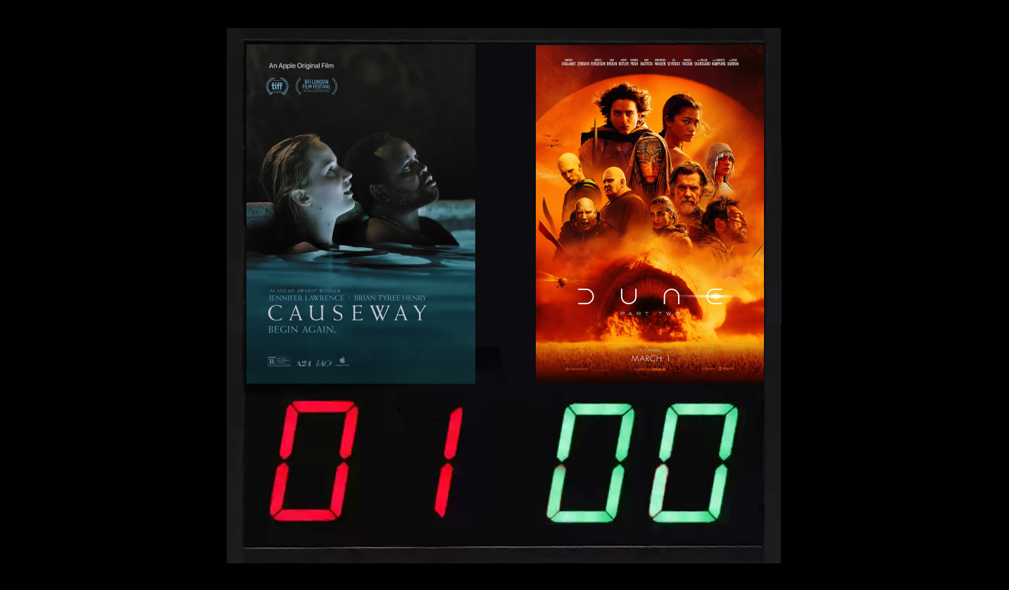 “Causeway” vs. “Dune 2”