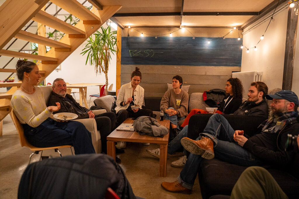 Post-mortem with the whole team.